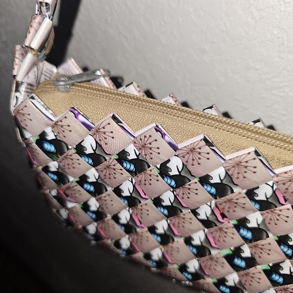 Candy Wrapper Clutch/Shoulder Bag - Picture 2 of 7